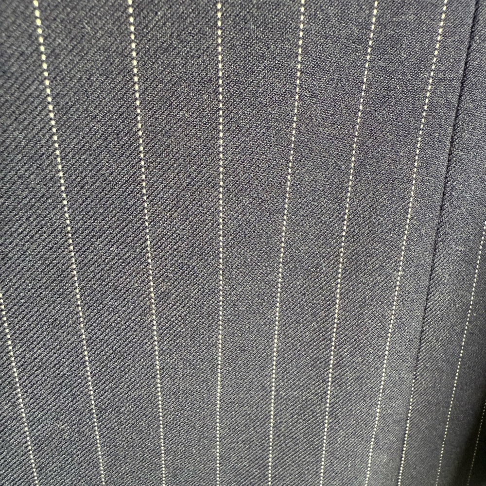 Women’s NWT Halogen/ Nordstrom Navy Pin  Striped Blazer, 3X - Picture 7 of 14